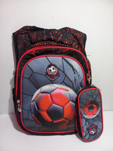 Load image into Gallery viewer, Պայուսակ դպրոց օրթոպետիկ, դիմացը կոշտ, գրչատուփով 0478