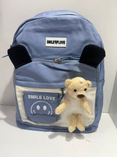 Load image into Gallery viewer, Պայուսակ դպրոց Արջուկ խաղալիքով Smile Love 0435