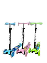 Load image into Gallery viewer, Սամակատ֊սկուտեր, 2699 լույսերով, դիմացը 2 անիվ անհարթ նկարներով