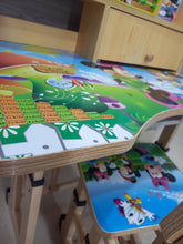 Load image into Gallery viewer, Մանկական գրասեղան՝ աթոռով, 2713
