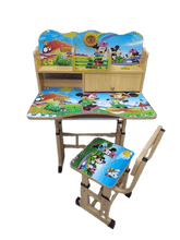 Load image into Gallery viewer, Մանկական գրասեղան՝ աթոռով, 2713