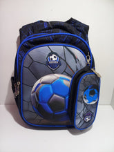 Load image into Gallery viewer, Պայուսակ դպրոց օրթոպետիկ, դիմացը կոշտ, գրչատուփով 0478