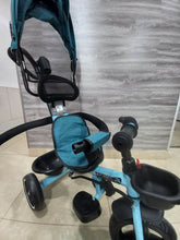 Загрузить изображение в средство просмотра галереи, Հեծանիվ եռանիվ, սեւ, կտորե նստատեղով