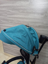 Загрузить изображение в средство просмотра галереи, Հեծանիվ եռանիվ, սեւ, կտորե նստատեղով