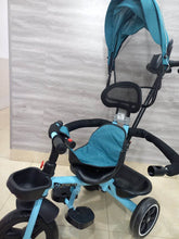 Загрузить изображение в средство просмотра галереи, Հեծանիվ եռանիվ, սեւ, կտորե նստատեղով