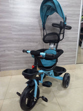 Загрузить изображение в средство просмотра галереи, Հեծանիվ եռանիվ, սեւ, կտորե նստատեղով