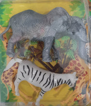 Load image into Gallery viewer, Կենդանիների հավաքածու փիղ, ընձուղտ
