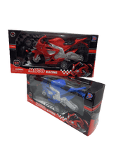 Load image into Gallery viewer, Մոտոցիկլետ հեռակառավարման վահանակով MOTO RACING
